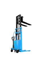 Load image into Gallery viewer, Semi-electricPalletStacker 2200Ibs  Model:JC-BDD-2T-XM
