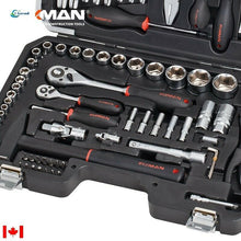 Load image into Gallery viewer, 72pc 1/2"&amp;1/4 Socket tools set
