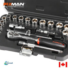 Load image into Gallery viewer, 20 pc 3/8" Socket set
