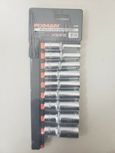 Load image into Gallery viewer, 9pc 3/8" Socket set
