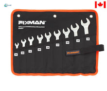 Load image into Gallery viewer, 9Pcs  Combination Wrench Set  8-10-11-12-13-14-15-17-19mm
