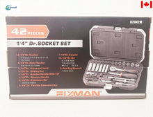 Load image into Gallery viewer, 42 pc 1/4" Socket tools set
