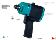Load image into Gallery viewer, 1/4" Air Impact Wrench Kit with Impact Sockets 7500RPM 700N.m
