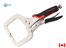 Load image into Gallery viewer, 11in C-type Welding Lock Grip Pliers
