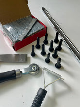 Load image into Gallery viewer, 15PCS tire repair kit (400pcs wheel weights 20in tire lever TR414 valve)
